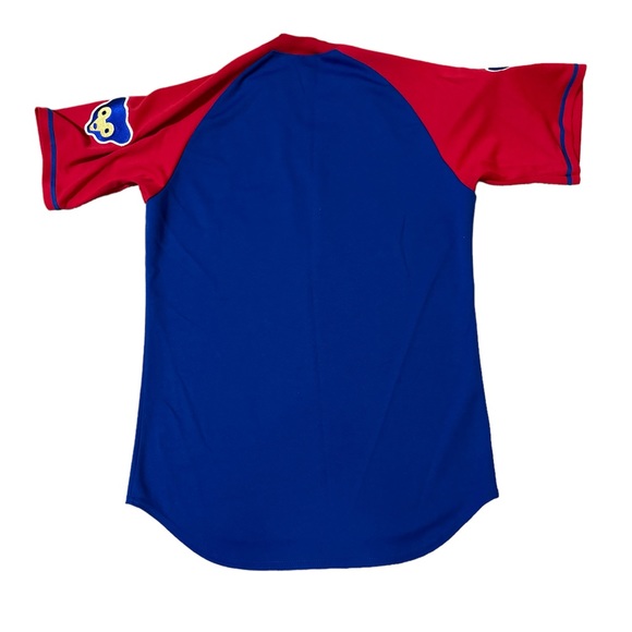 Vintage NWT CoopersTown Collection Cubs Jersey Mens Medium Chicago MLB USA Made - Picture 8 of 10